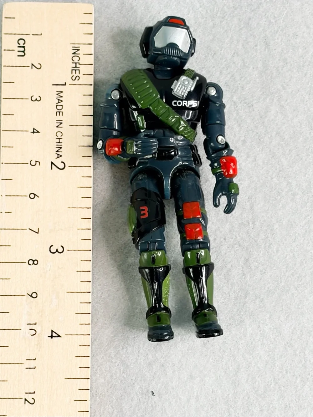 Vintage 1998 Lanard LARS LAZER The CORPS 3 Space Pilot Action Figure